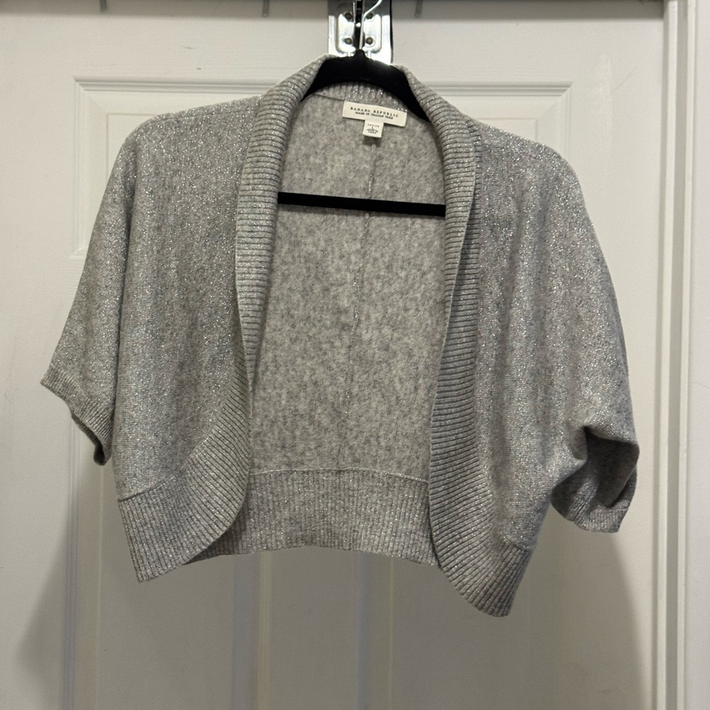 Banana Republic Silver Women's Shrug